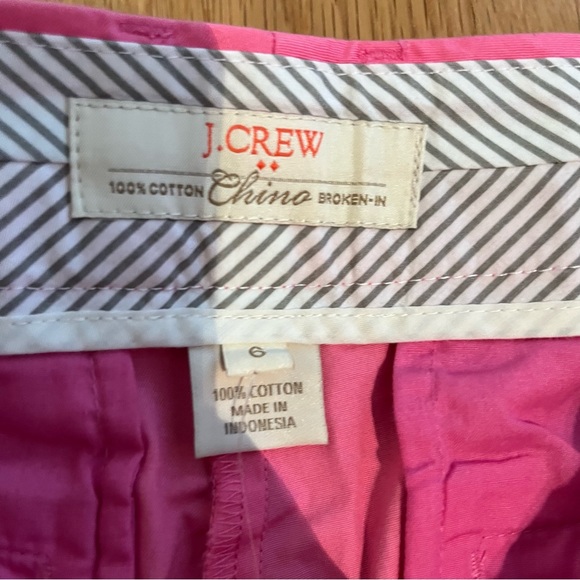 NWT J.CREW Factory Cotton Twill Shorts (3 in. in-seam, Size 6) - Picture 3 of 4